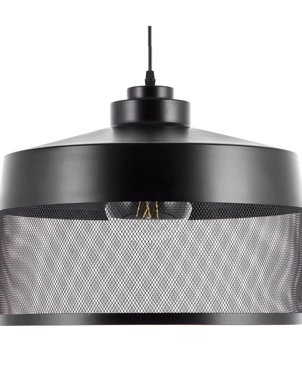 Candeeiro De Teto Preto Cardener