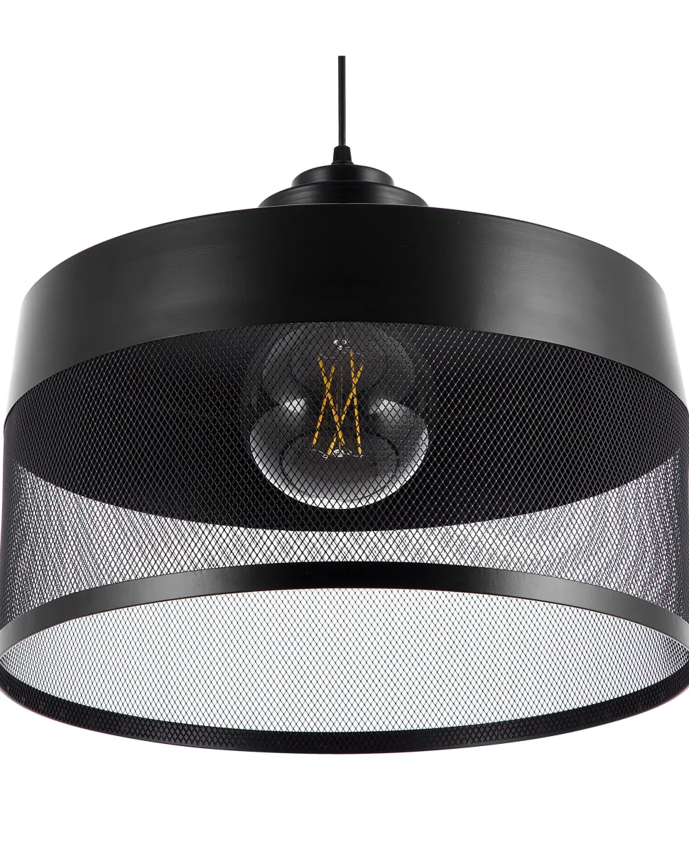 Candeeiro De Teto Preto Cardener