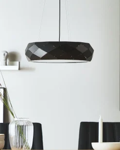 Candeeiro De Teto Preto Cesano