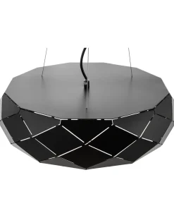 Candeeiro De Teto Preto Cesano