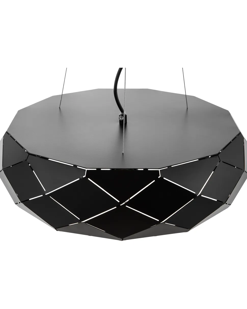 Candeeiro De Teto Preto Cesano