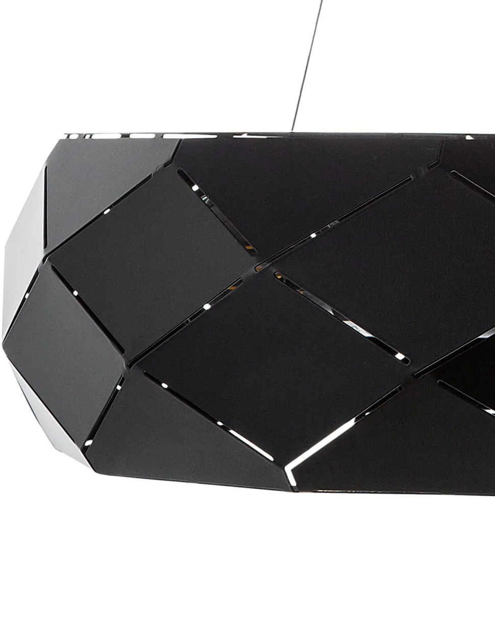 Candeeiro De Teto Preto Cesano