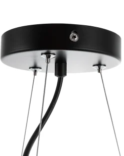 Candeeiro De Teto Preto Cesano