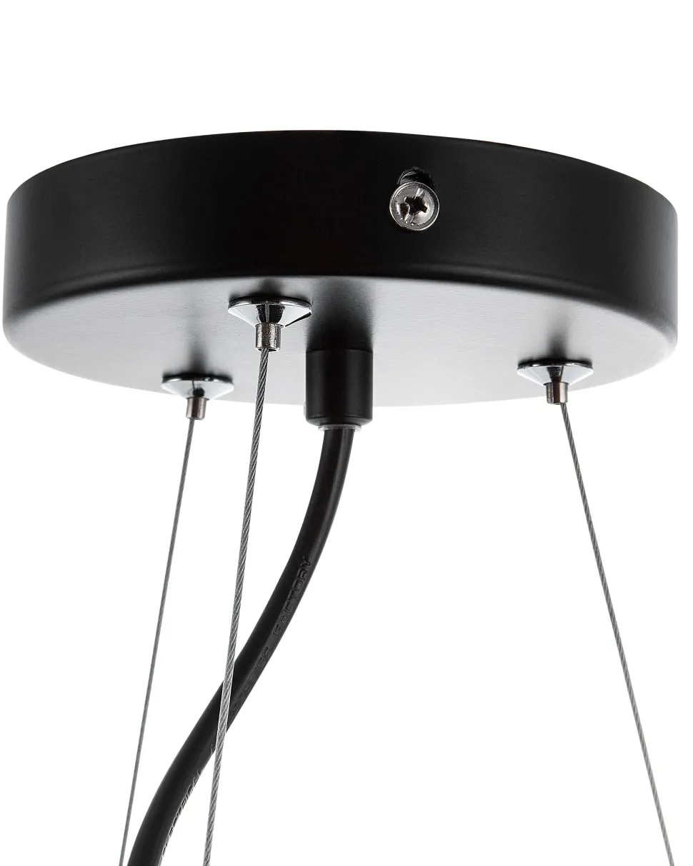 Candeeiro De Teto Preto Cesano