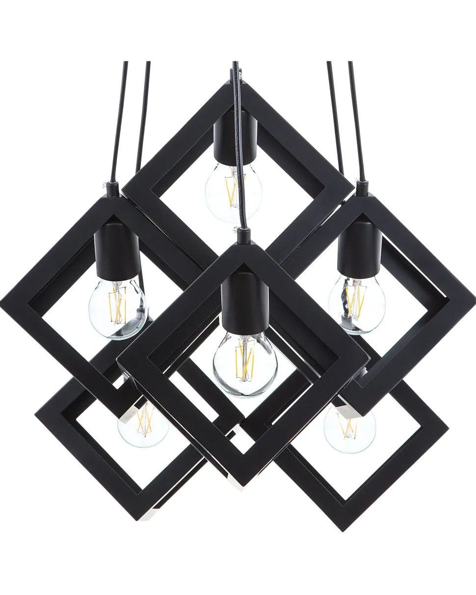 Candeeiro De Teto Preto Chrisola