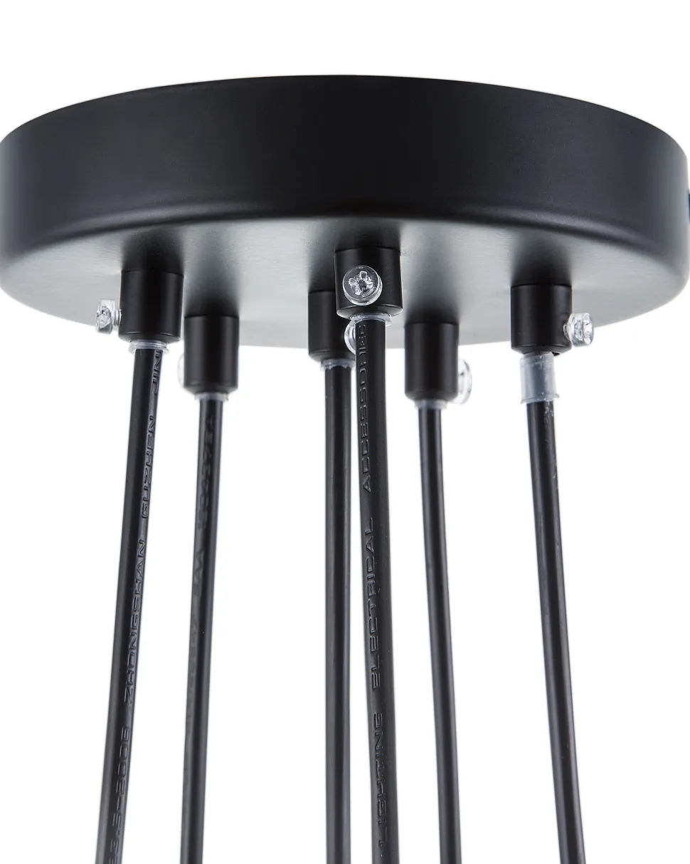 Candeeiro De Teto Preto Chrisola