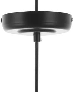 Candeeiro De Teto Preto Driva