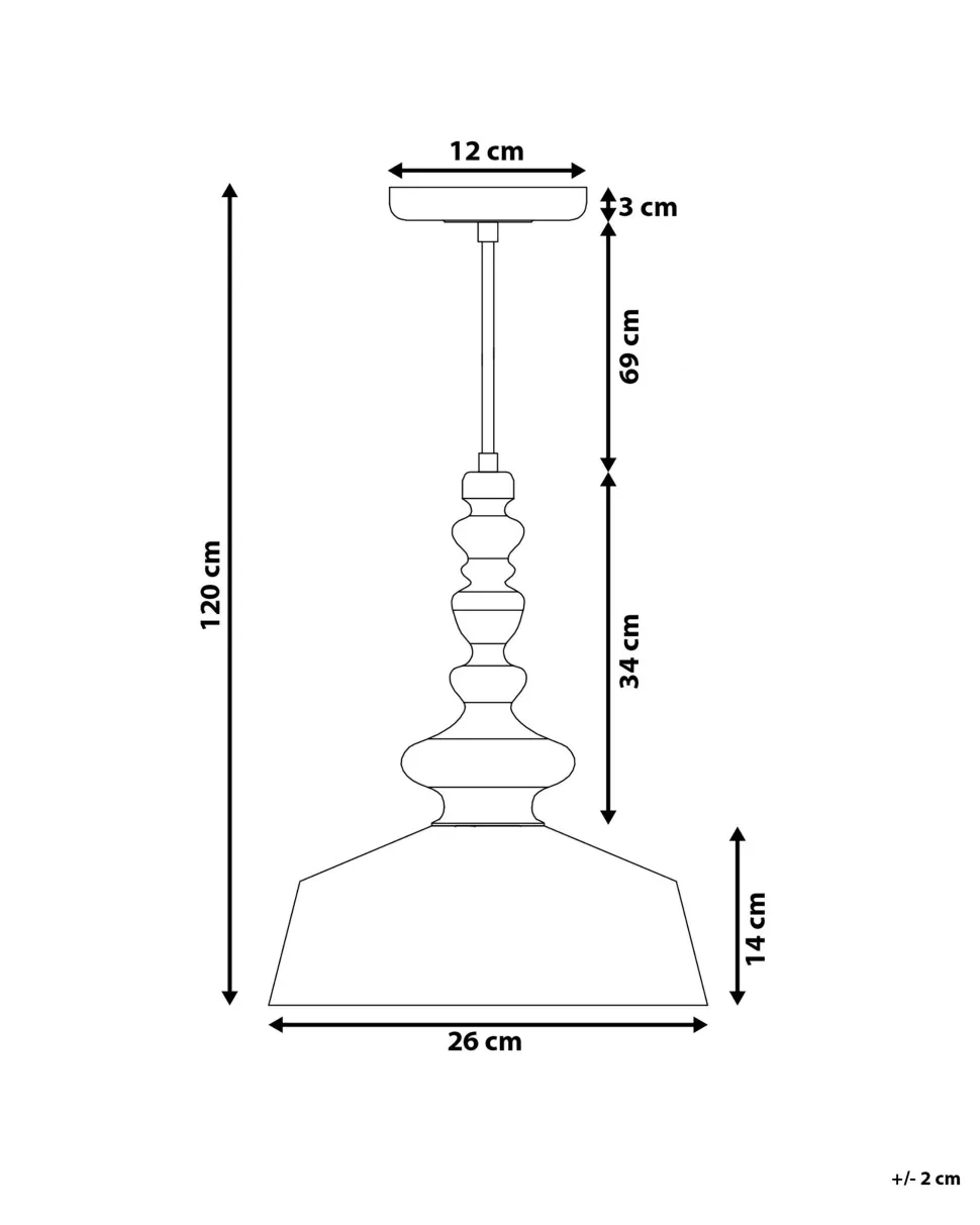 Candeeiro De Teto Preto Driva