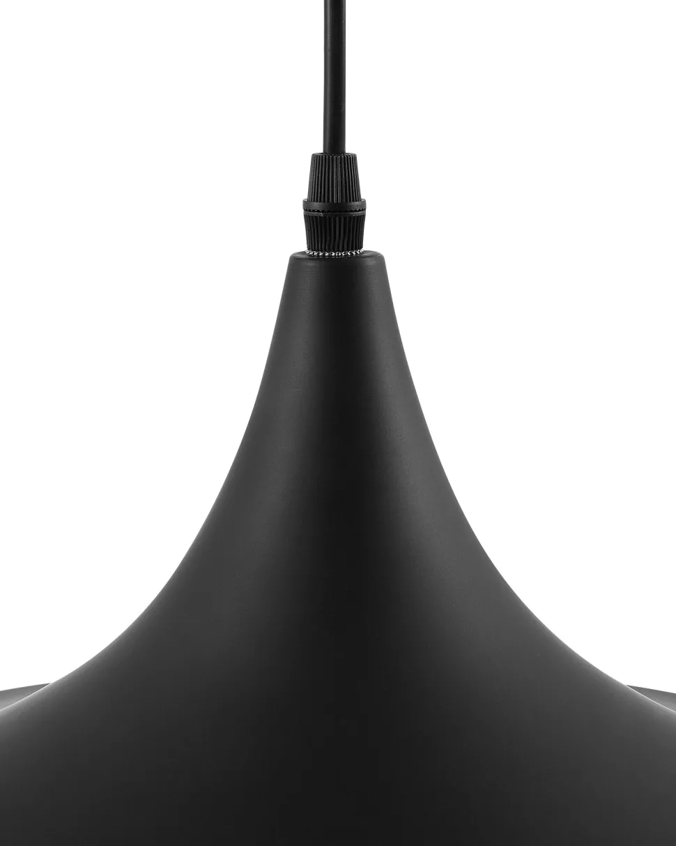 Candeeiro De Teto Preto E Dourado Yamuna