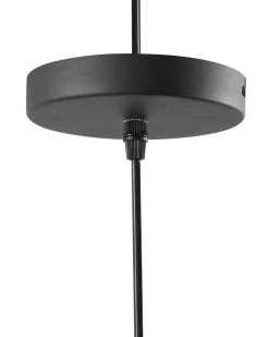 Candeeiro De Teto Preto E Dourado Yamuna