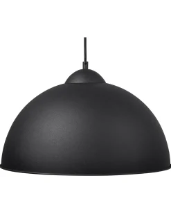 Candeeiro De Teto Preto E Dourado Cetina