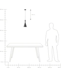 Candeeiro De Teto Preto E Dourado Tagus