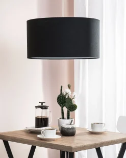 Candeeiro De Teto Preto Elbe