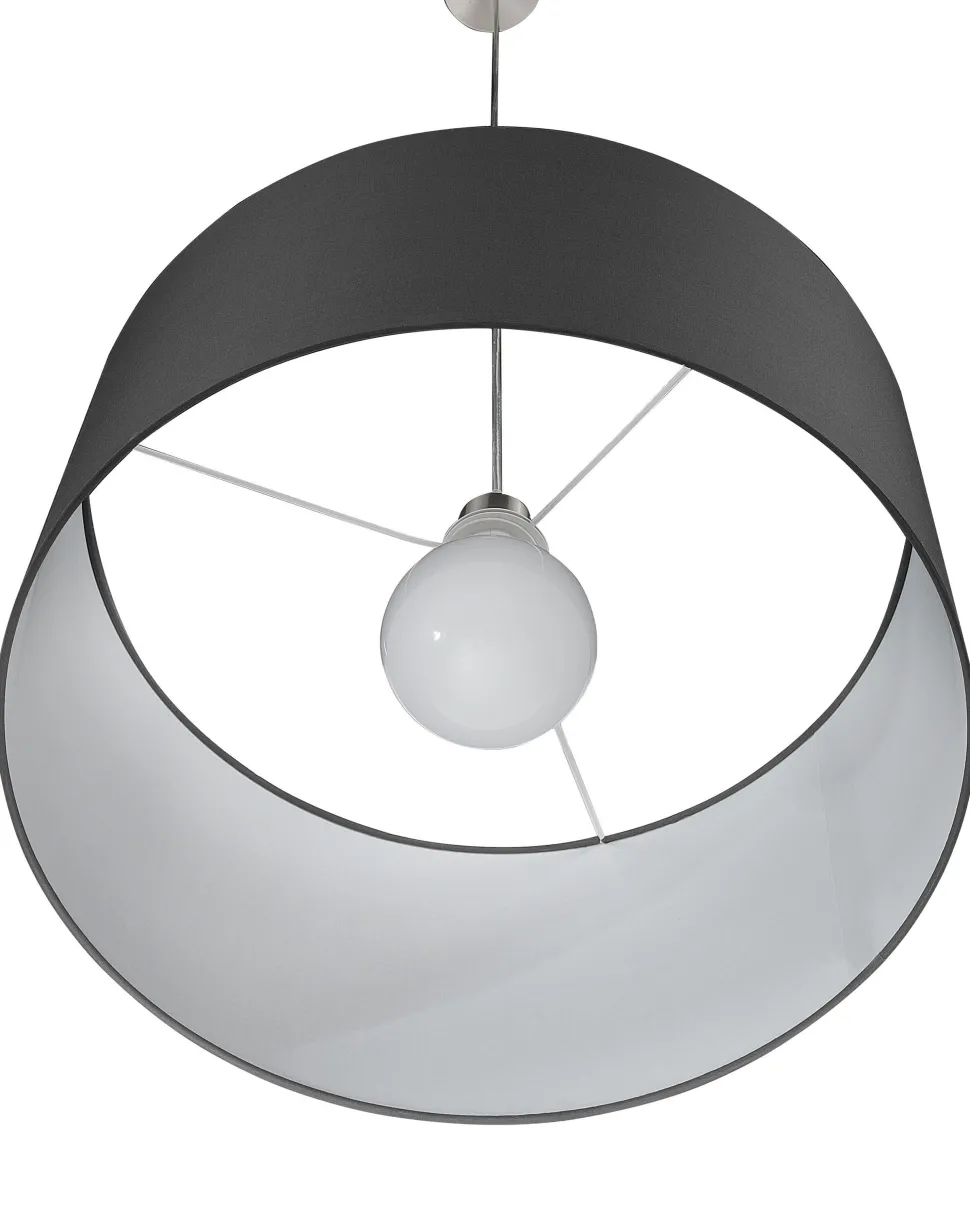 Candeeiro De Teto Preto Elbe