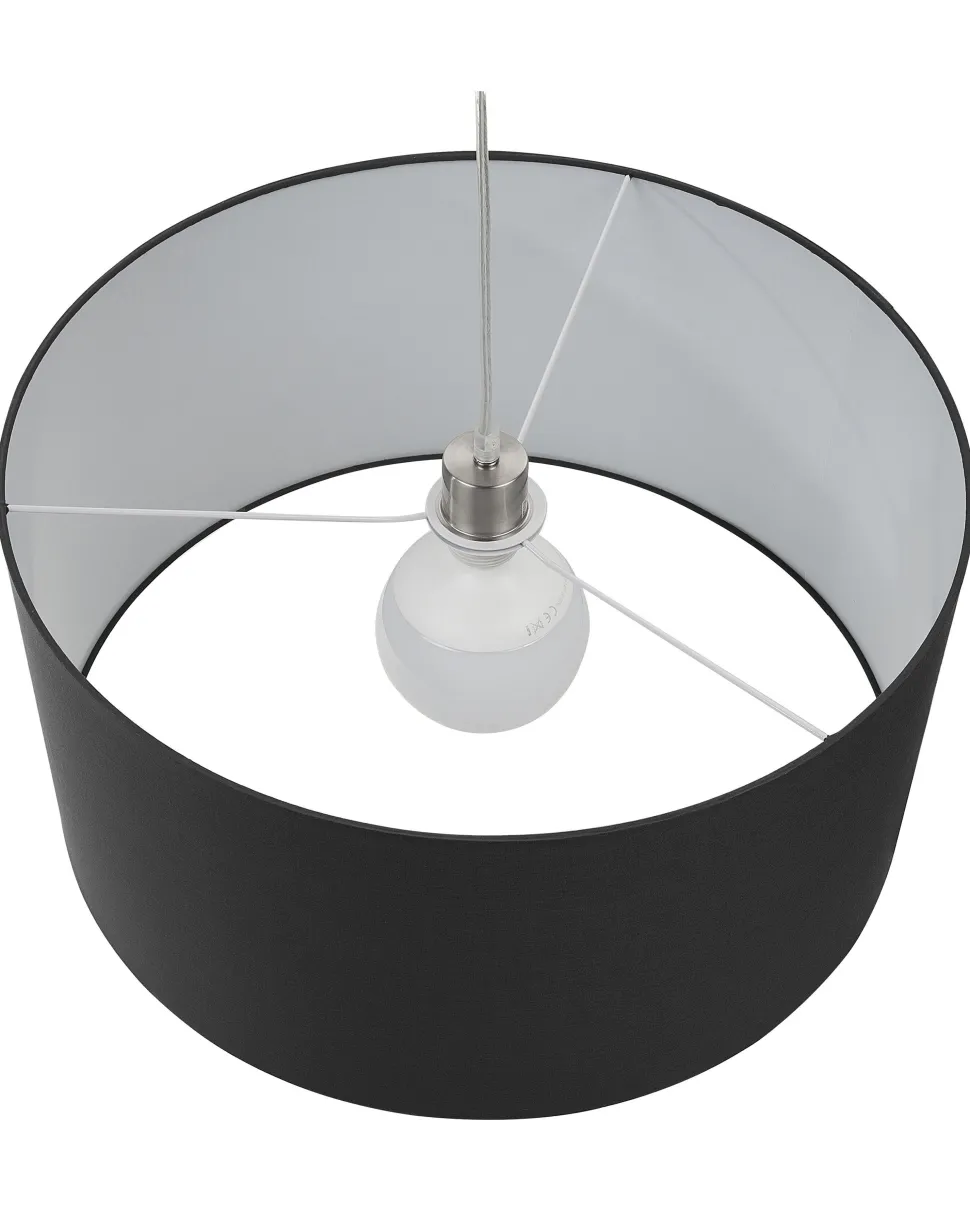 Candeeiro De Teto Preto Elbe