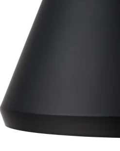 Candeeiro De Teto Preto E Dourado Mackenzie