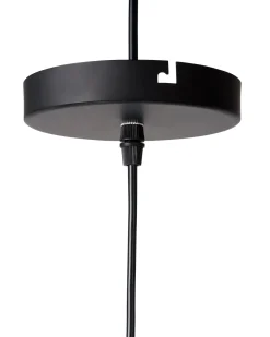 Candeeiro De Teto Preto E Dourado Mackenzie