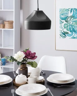 Candeeiro De Teto Preto Evinos