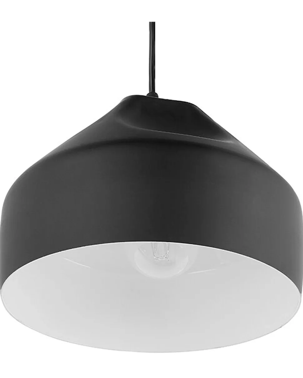 Candeeiro De Teto Preto Evinos