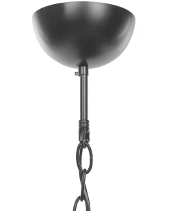 Candeeiro De Teto Preto E Dourado Para 4 Lampadas Maritsa