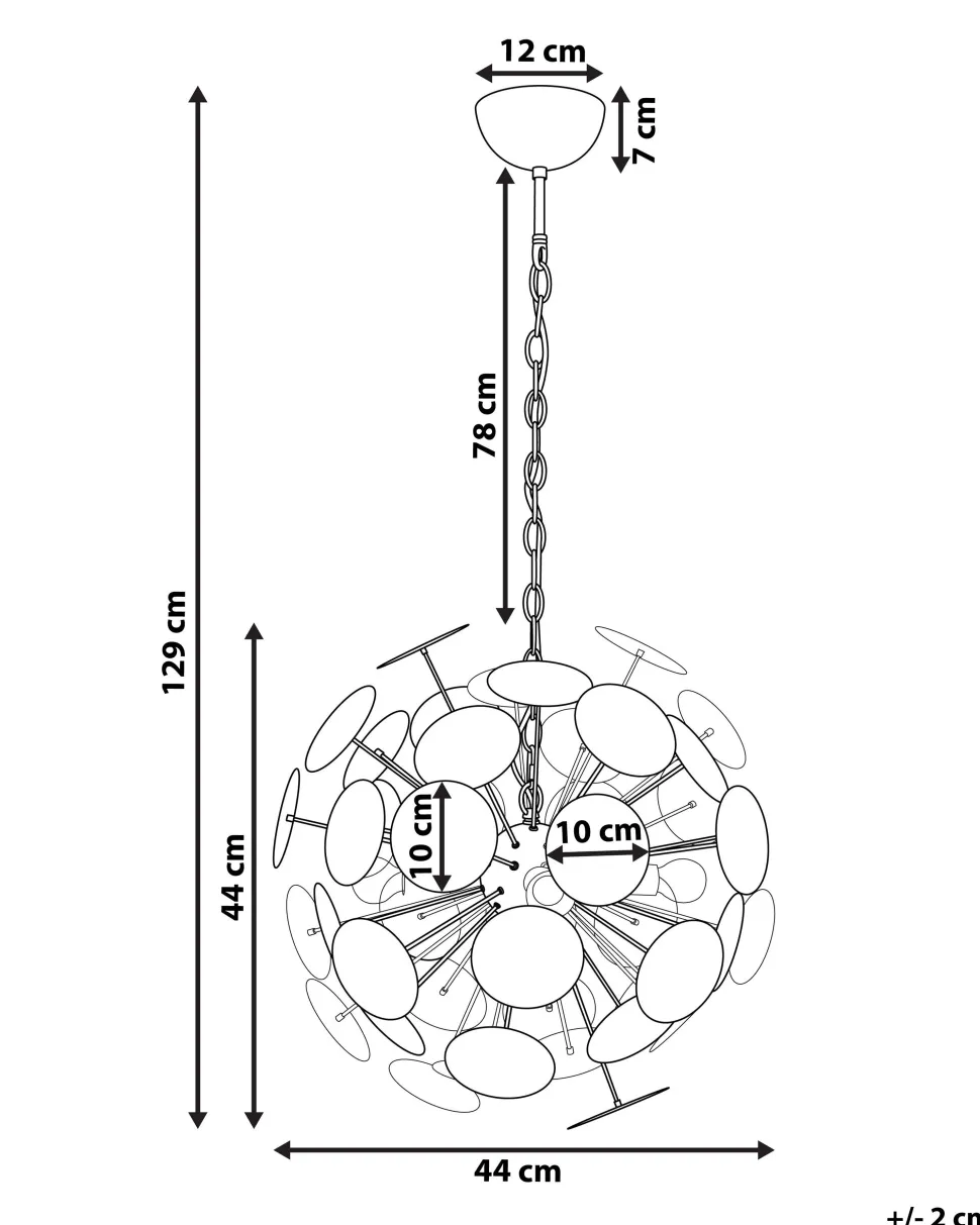 Candeeiro De Teto Preto E Dourado Para 4 Lampadas Maritsa