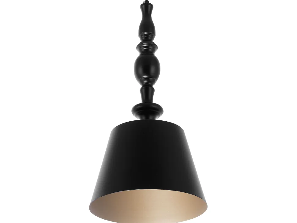 Candeeiro De Teto Preto Fluvia