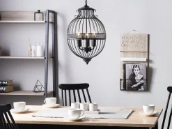 Candeeiro De Teto Preto Harmen