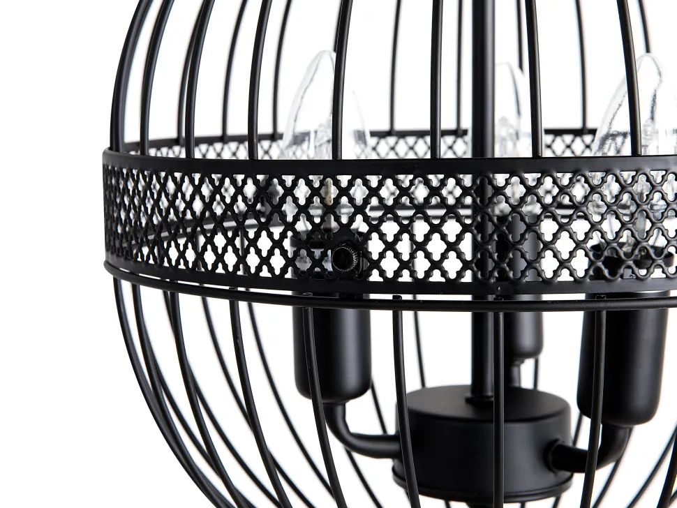 Candeeiro De Teto Preto Harmen