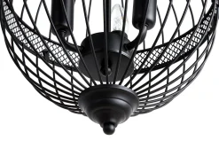 Candeeiro De Teto Preto Harmen