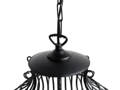 Candeeiro De Teto Preto Harmen