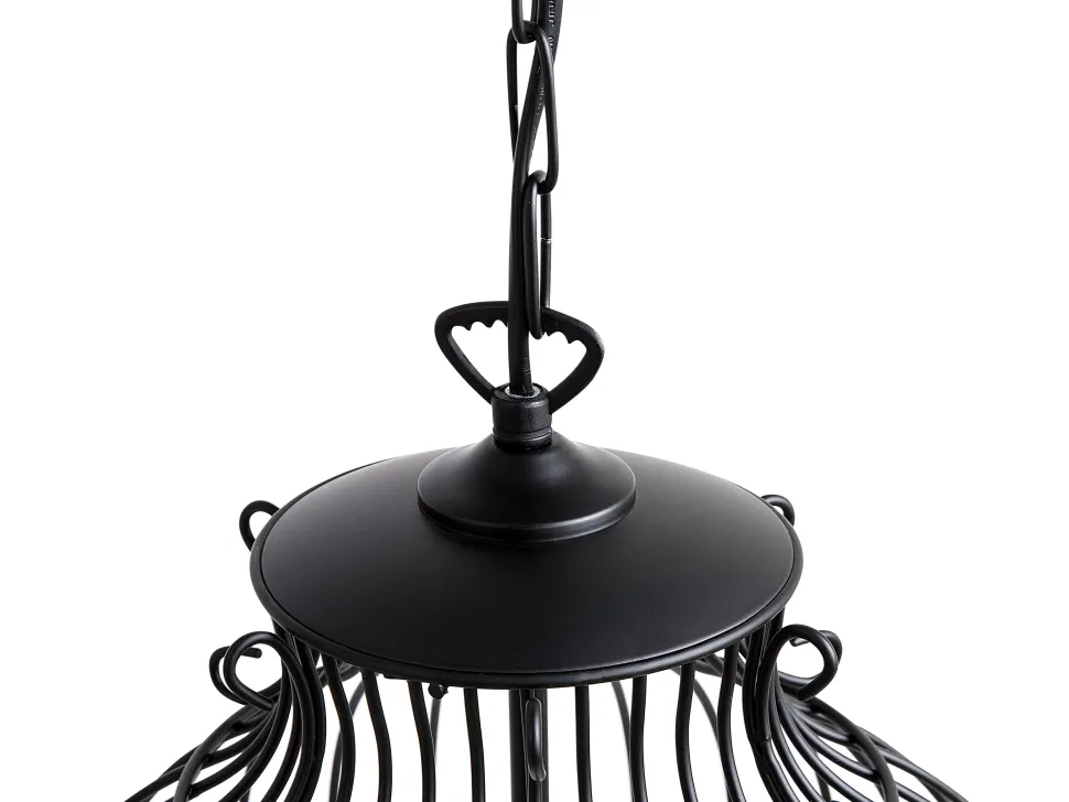 Candeeiro De Teto Preto Harmen