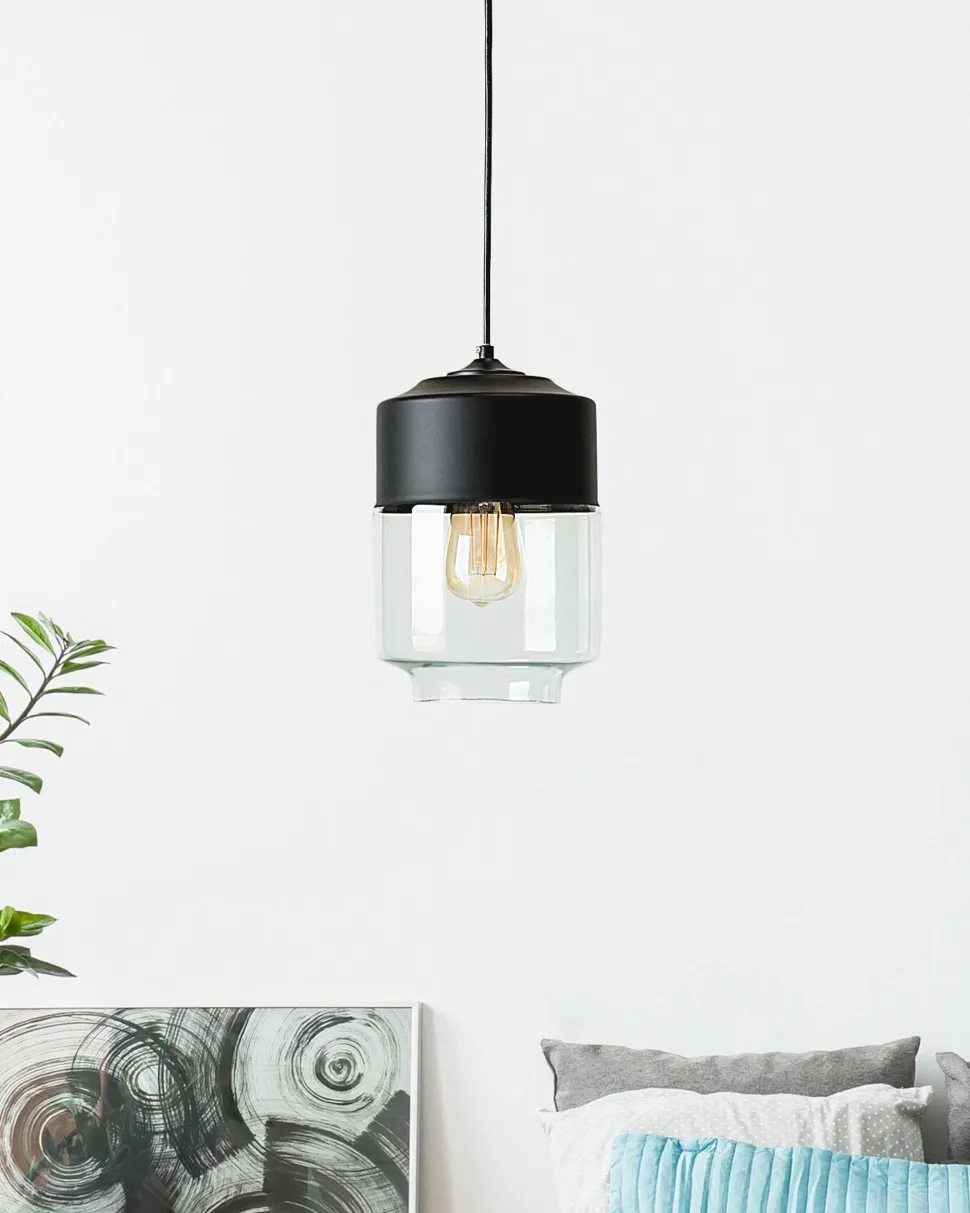 Candeeiro De Teto Preto Jurua