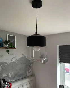 Candeeiro De Teto Preto Jurua