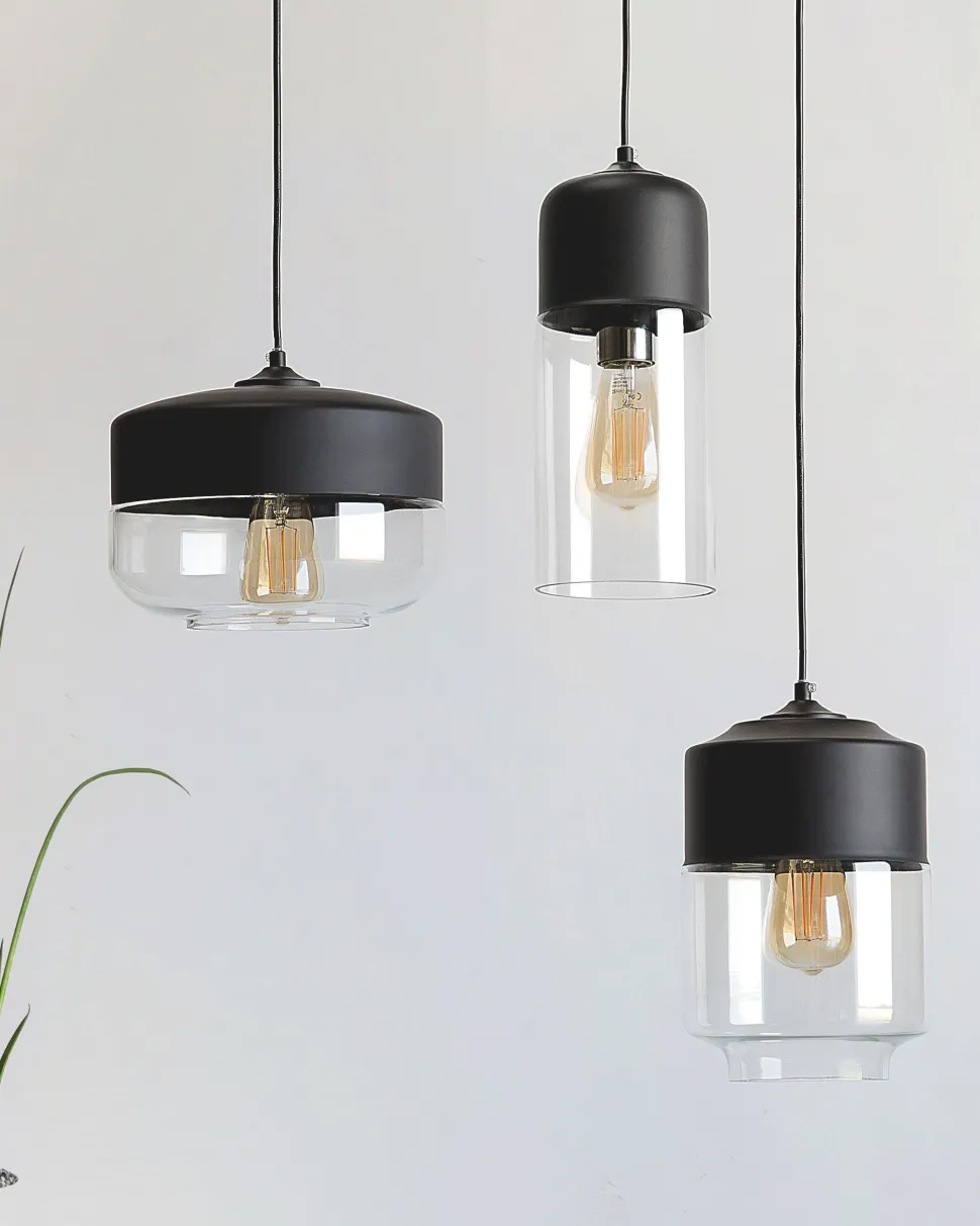 Candeeiro De Teto Preto Jurua