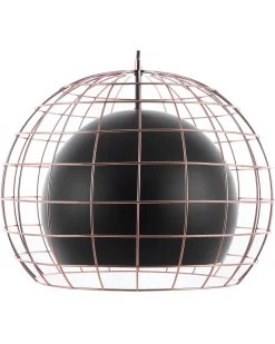 Candeeiro De Teto Preto Liri