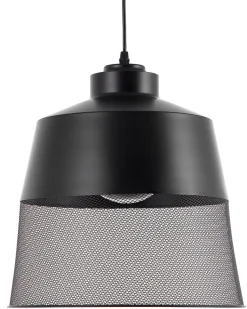 Candeeiro De Teto Preto Muga