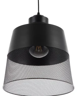 Candeeiro De Teto Preto Muga