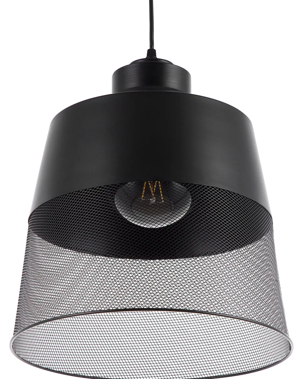 Candeeiro De Teto Preto Muga