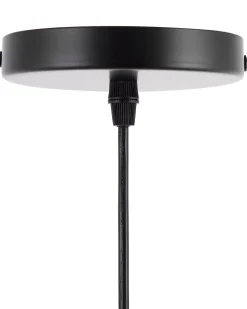 Candeeiro De Teto Preto Muga