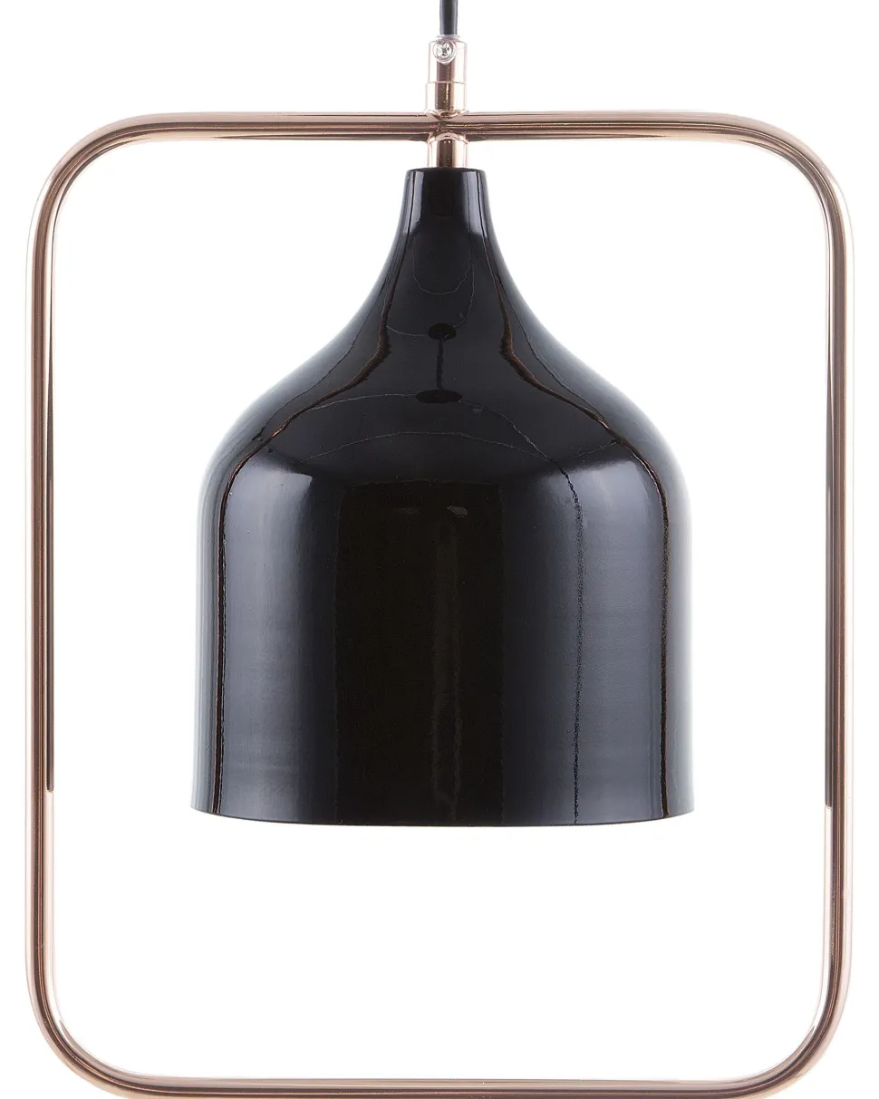 Candeeiro De Teto Preto Mavone