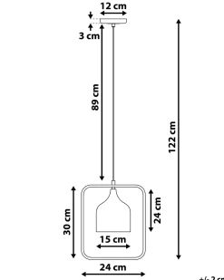 Candeeiro De Teto Preto Mavone