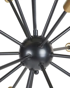 Candeeiro De Teto Preto Maguse