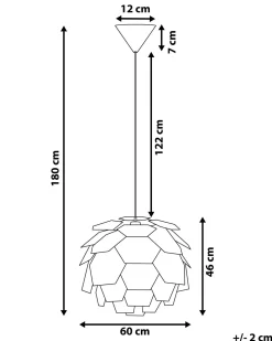 Candeeiro De Teto Preto Segre