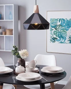 Candeeiro De Teto Preto Somme