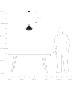 Candeeiro De Teto Preto Somme