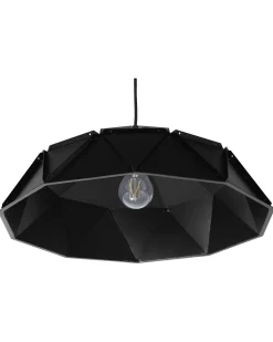 Candeeiro De Teto Preto Senia