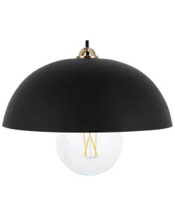 Candeeiro De Teto Preto Tordera