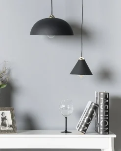 Candeeiro De Teto Preto Tordera