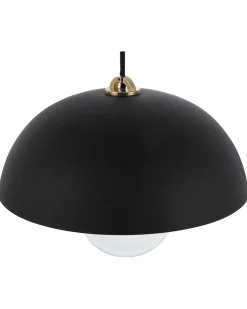 Candeeiro De Teto Preto Tordera