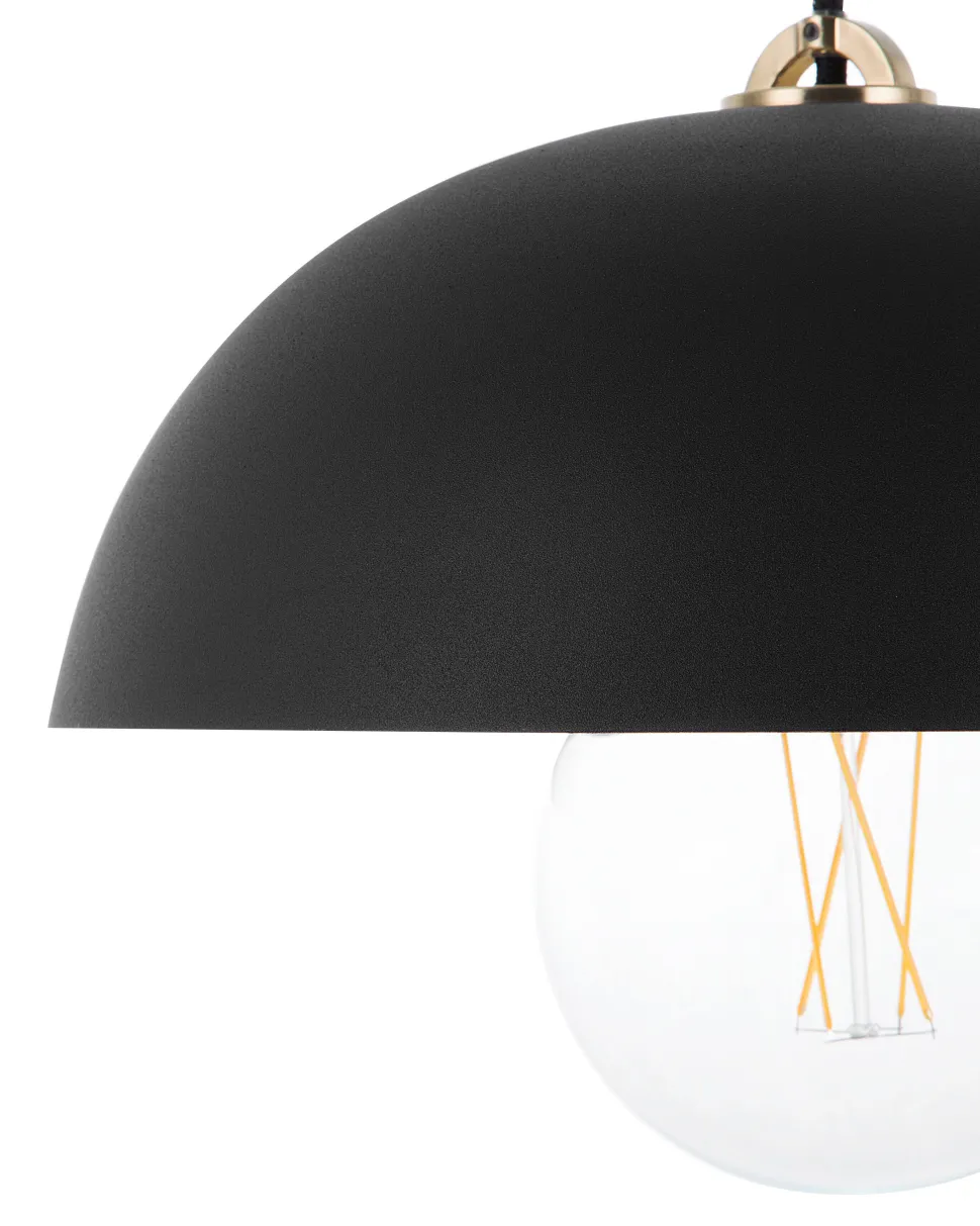 Candeeiro De Teto Preto Tordera